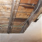 Water damaged ceiling repair: Romiley, Stockport